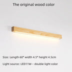 1-LIGHT LED WOODEN WALL LAMP | DESIGN PL89520