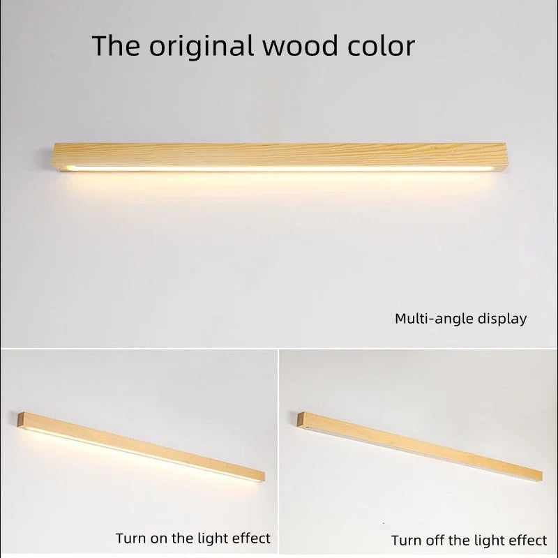 1-LIGHT LED WOODEN WALL LAMP | DESIGN PL89520
