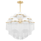 12 LIGHTS CELESTIAL CRYSTAL CHANDELIER | CLPOP014