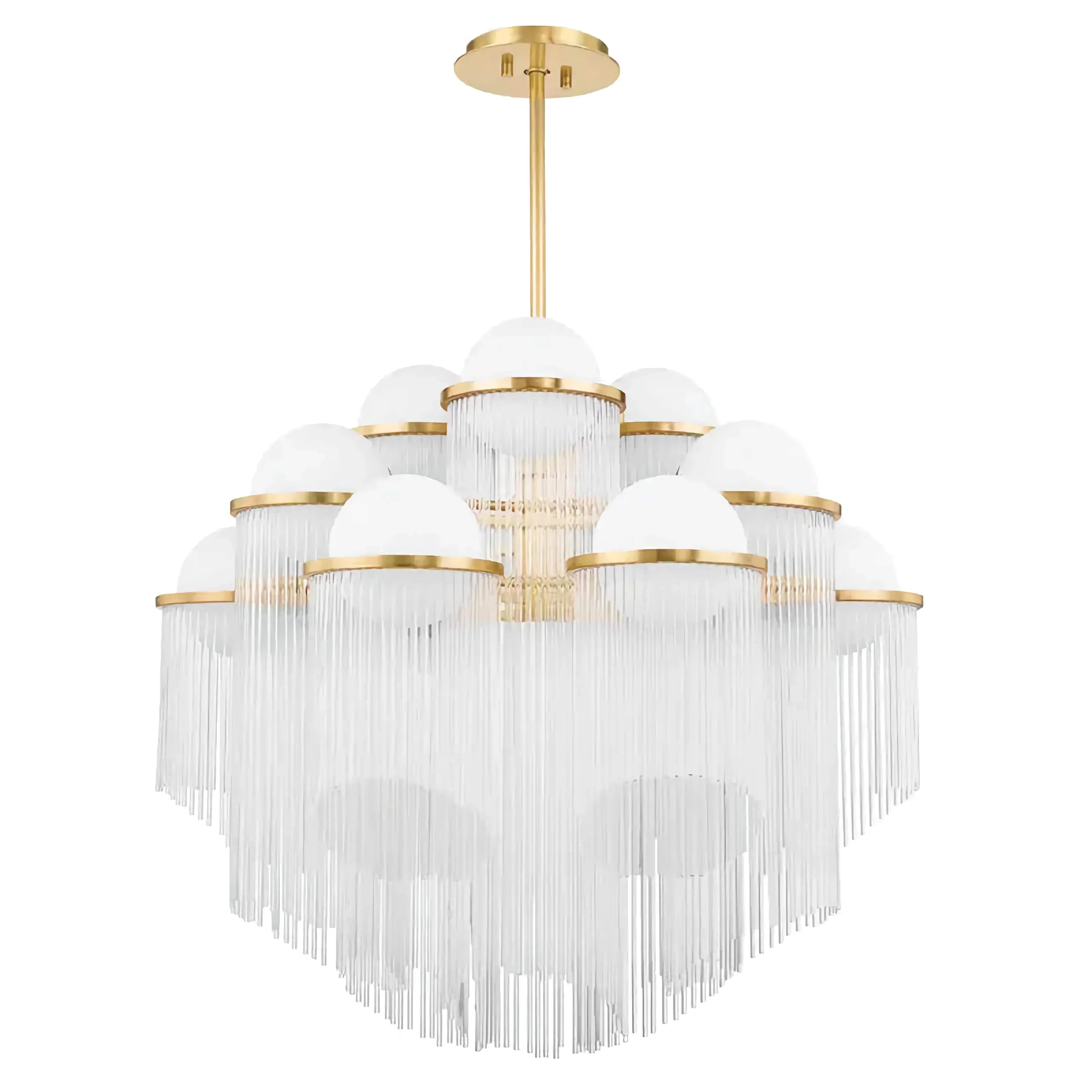 12 LIGHTS CELESTIAL CRYSTAL CHANDELIER | CLPOP014