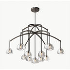13 LIGHTS BLACK CHANDELIER | CLHYR028B