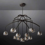 13 LIGHTS BLACK CHANDELIER | CLHYR028B