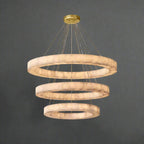 3-TIER ROUND MARBLE CHANDELIER | CLVC0212