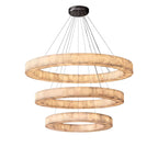 3-TIER ROUND MARBLE CHANDELIER | CLVC0212