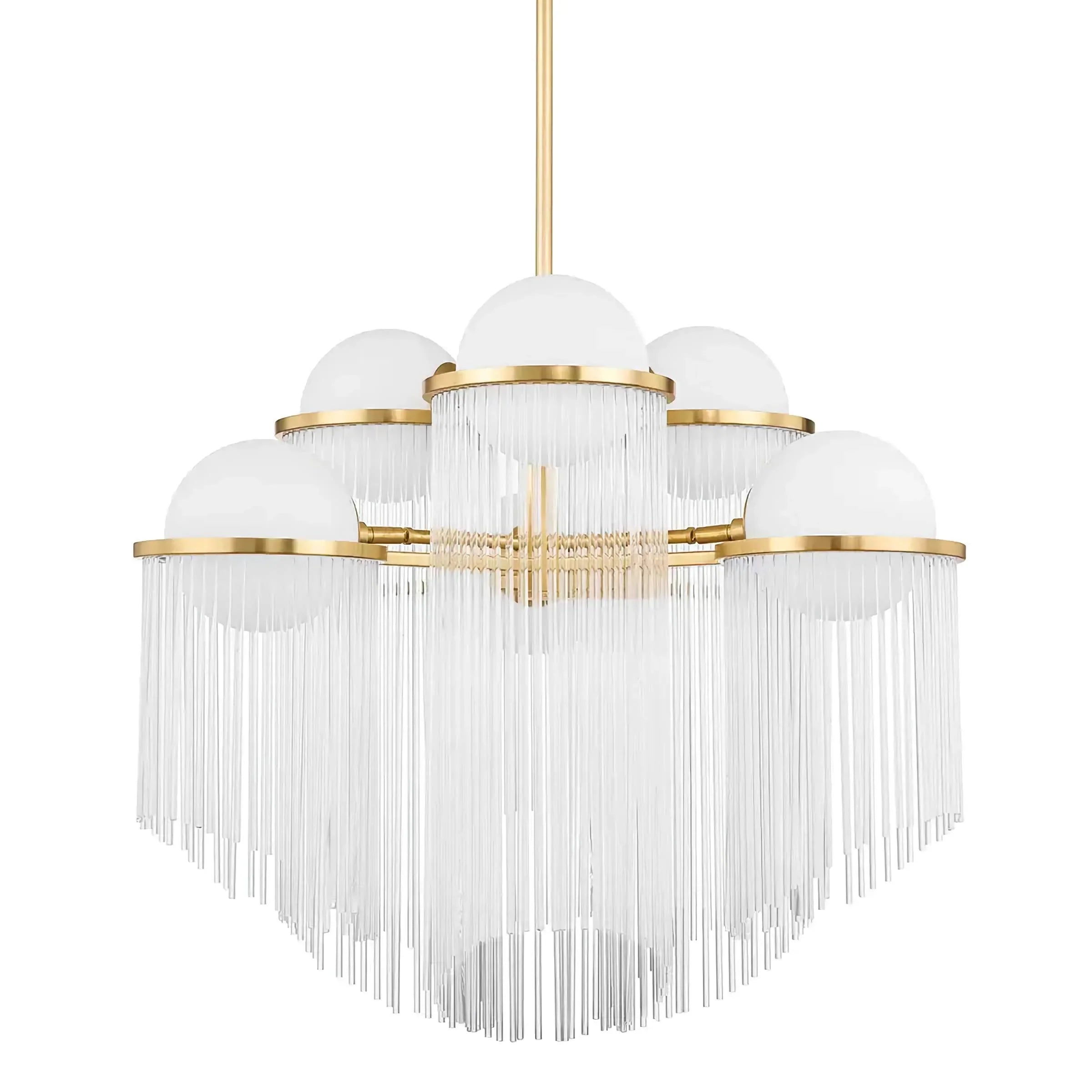6 LIGHTS CELESTIAL CRYSTAL CHANDELIER | CLPOP015