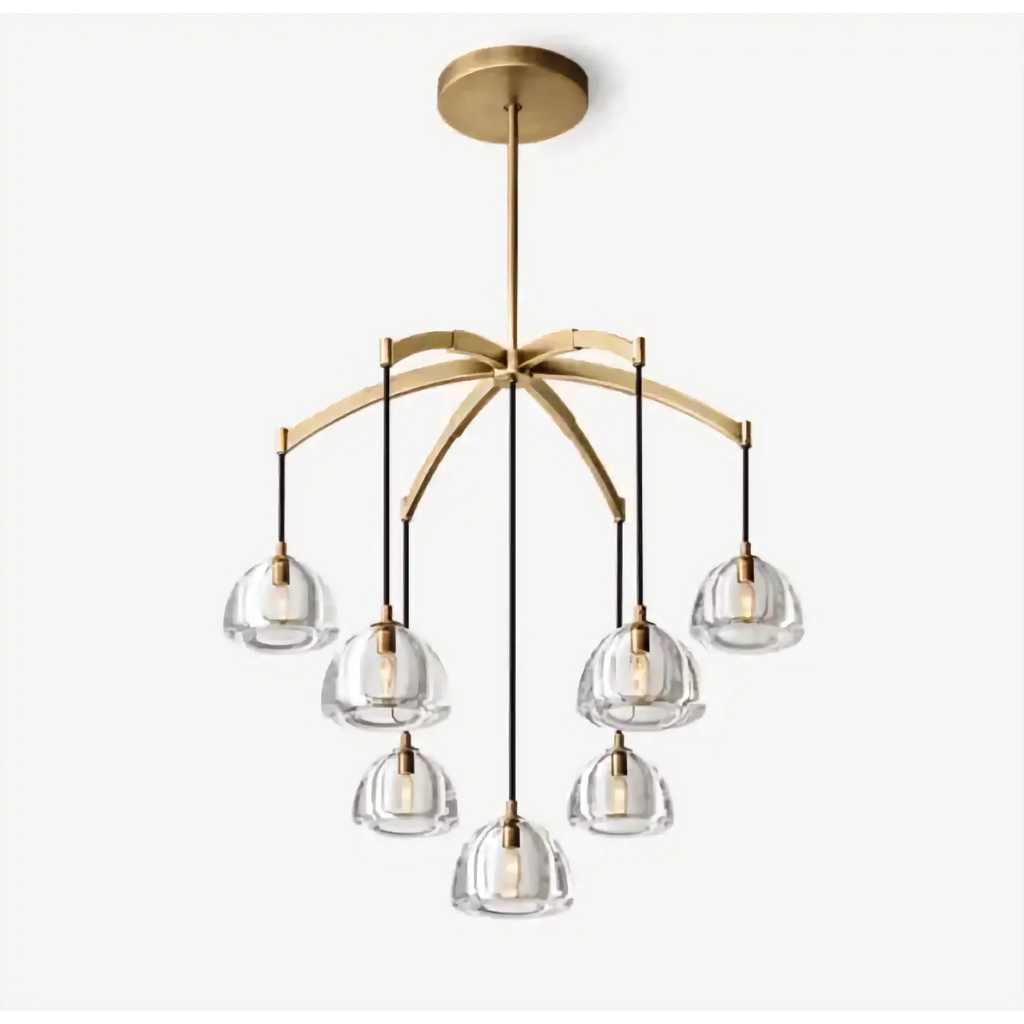 7 LIGHTS COPPER CHANDELIER | CLHYR025