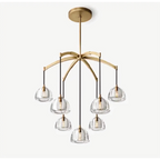 7 LIGHTS COPPER CHANDELIER | CLHYR025