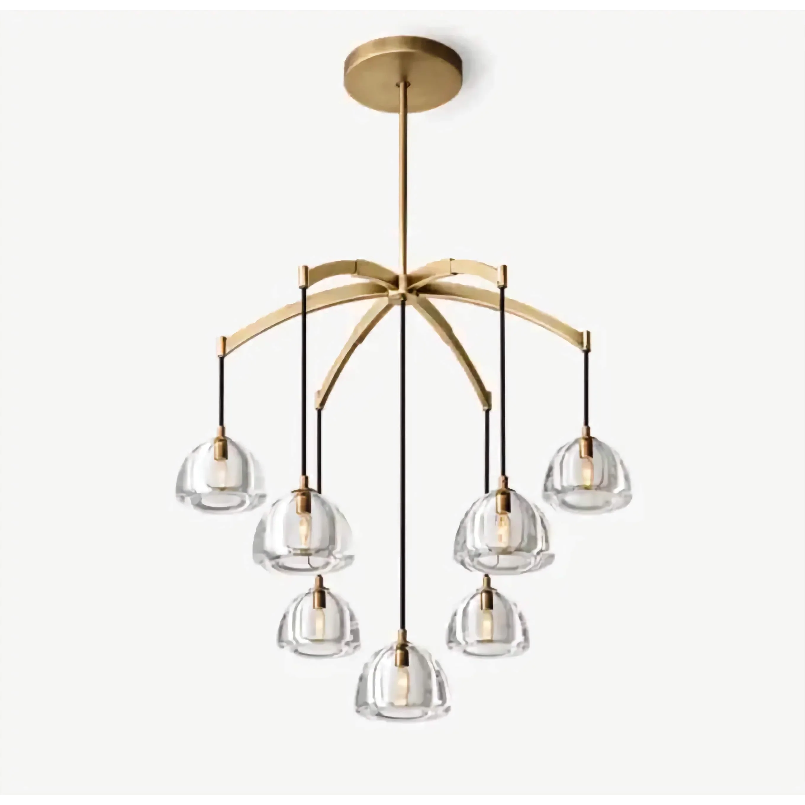 7 LIGHTS COPPER CHANDELIER | CLHYR025