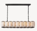 BLACK LINEAR COPPER CHANDELIER | CLPORH022LB
