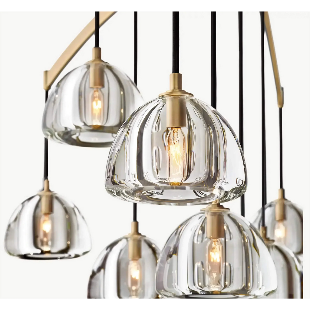 9 LIGHTS COPPER CHANDELIER | CLHYR026