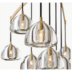 9 LIGHTS COPPER CHANDELIER | CLHYR026