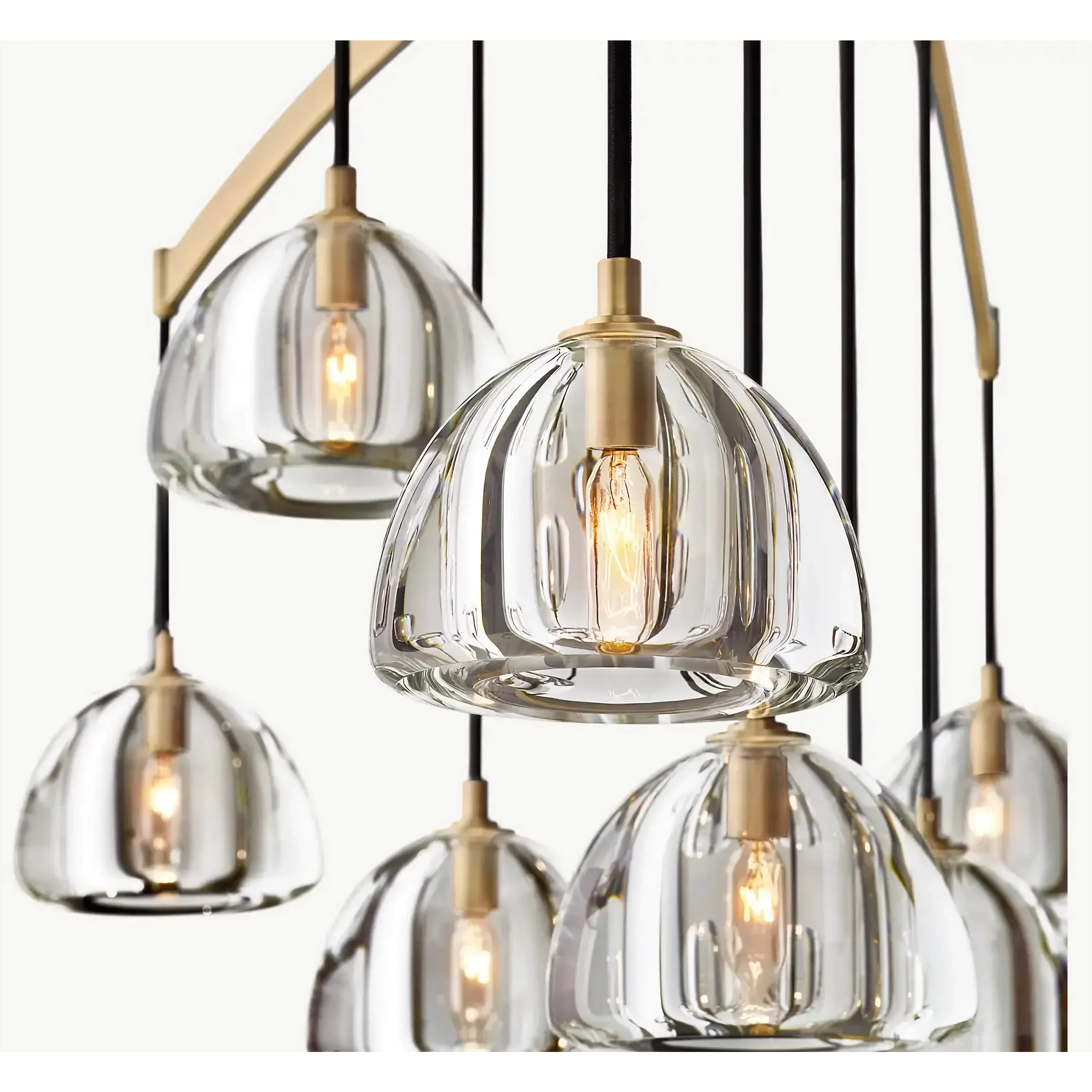 9 LIGHTS COPPER CHANDELIER | CLHYR026