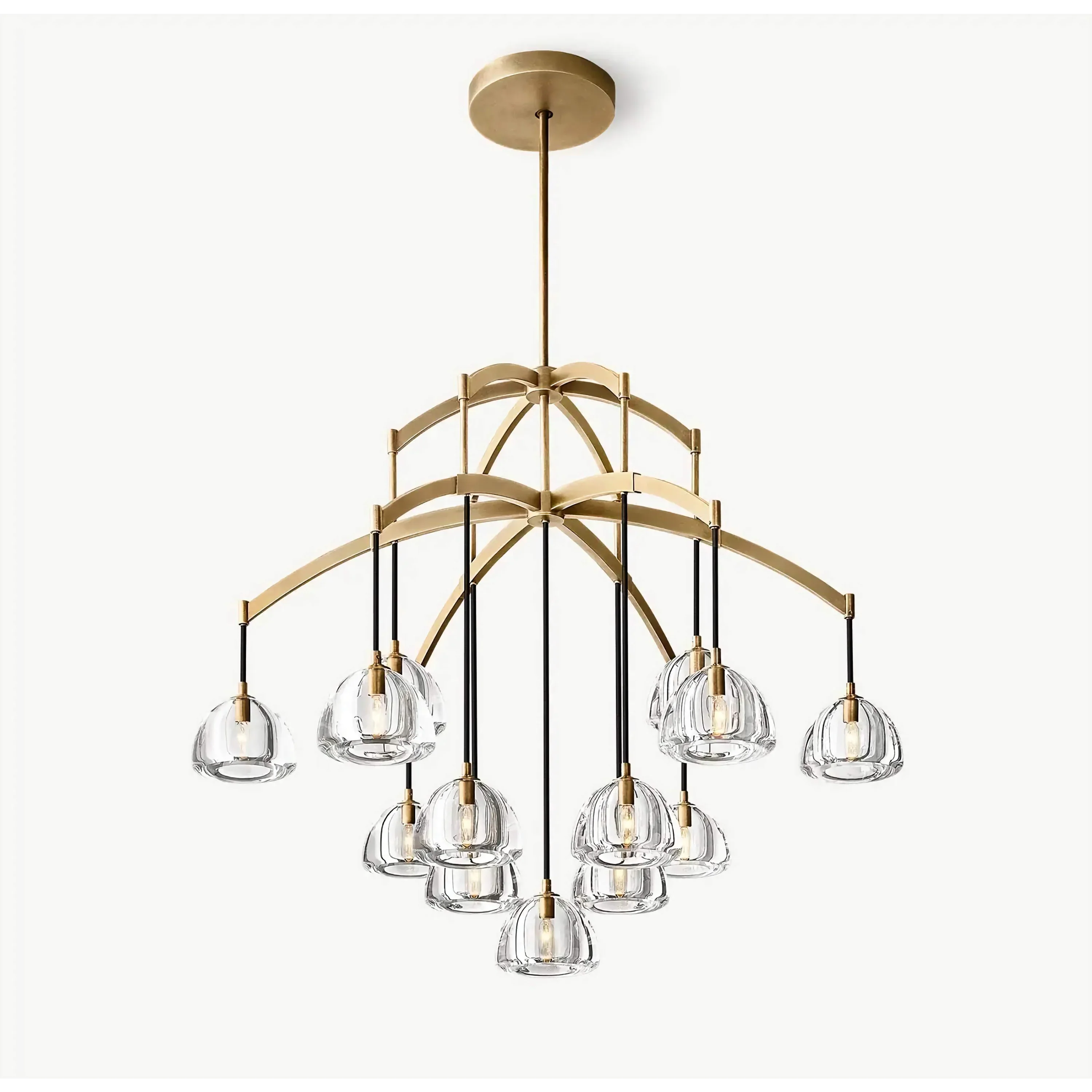 9 LIGHTS COPPER CHANDELIER | CLHYR026