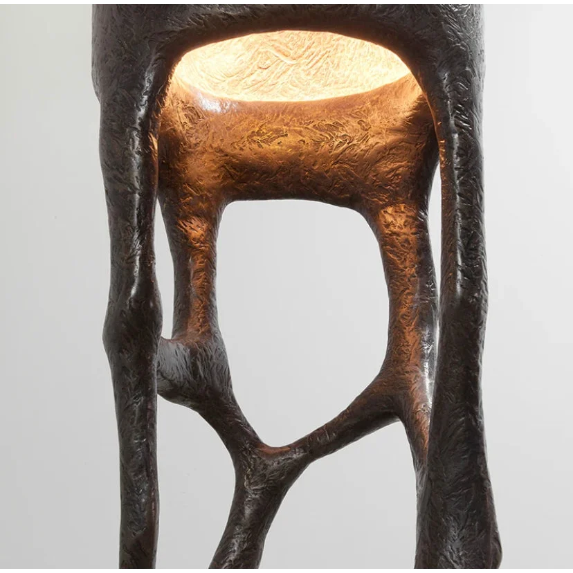 ABSTRACT FIBERGLASS FLOOR LAMP CL002