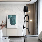 ABSTRACT FIBERGLASS FLOOR LAMP CL002