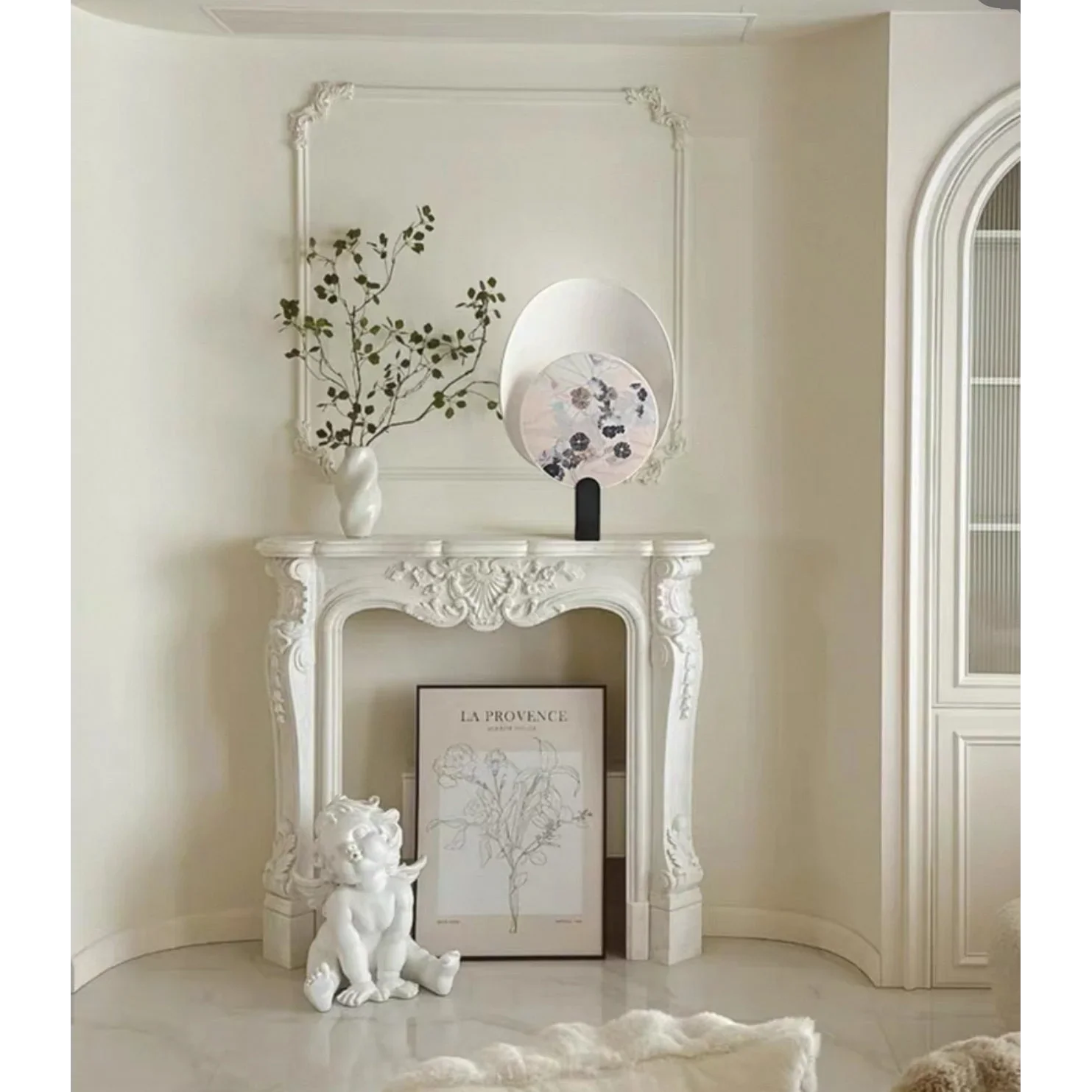 AKIRA WHITE TABLE LAMP | CLFCX0255W