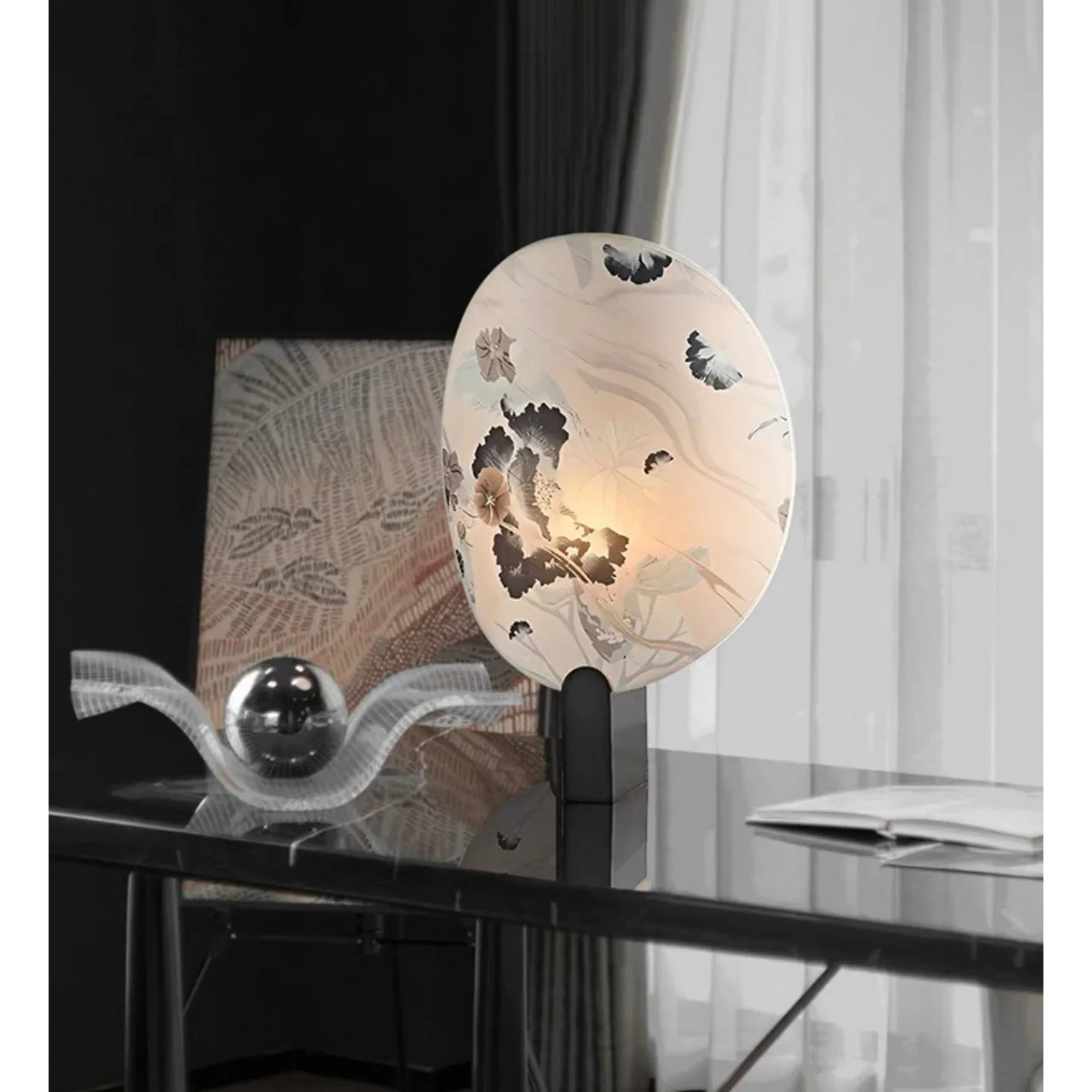 AKIRA WHITE TABLE LAMP | CLFCX0255W