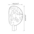 AKIRA WHITE TABLE LAMP | CLFCX0255W