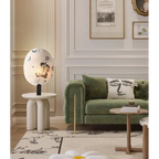 AKIRA WHITE TABLE LAMP | CLFCX0255W