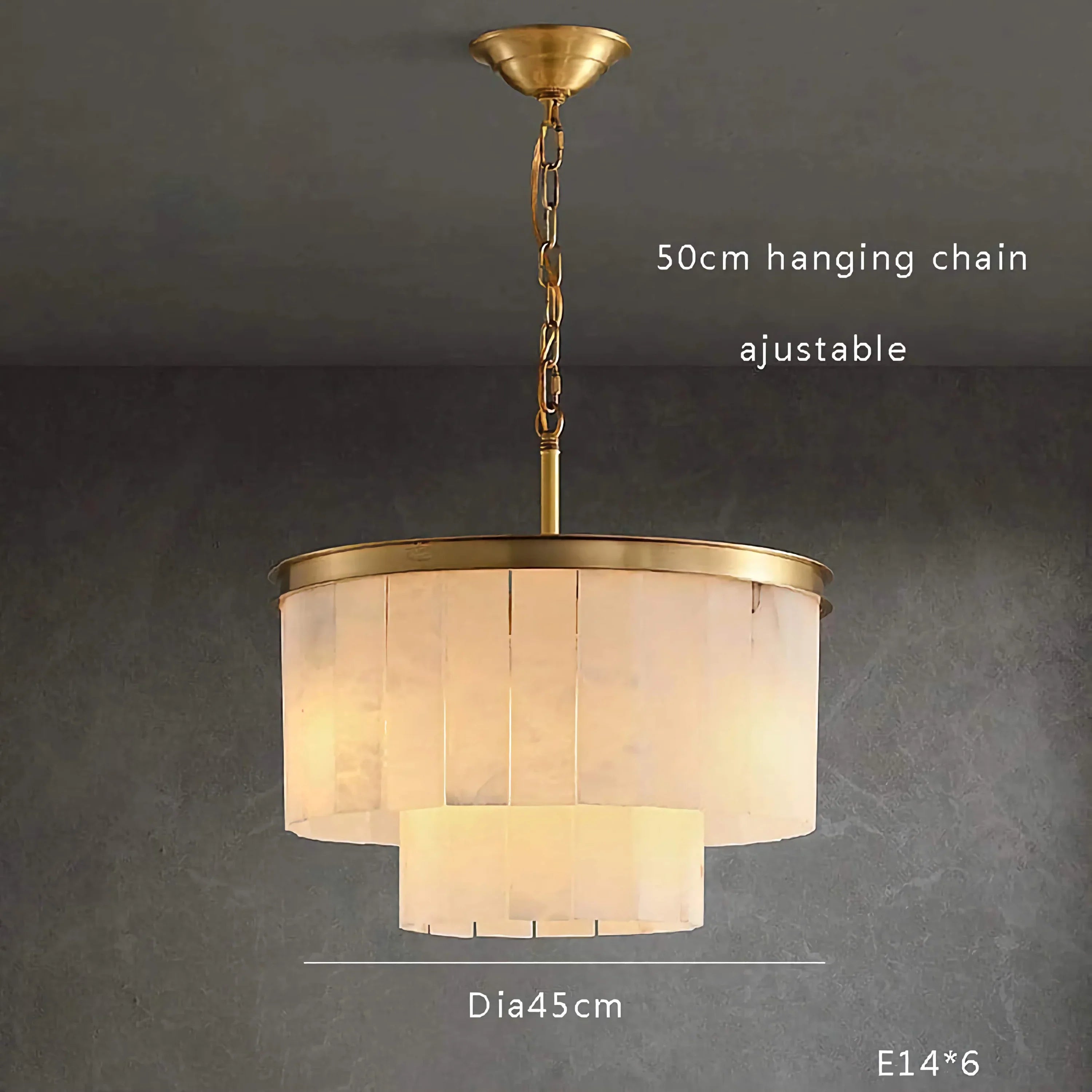 ALABASTER 2/3/4/5 TIERED CHANDELIER | CLHI02974