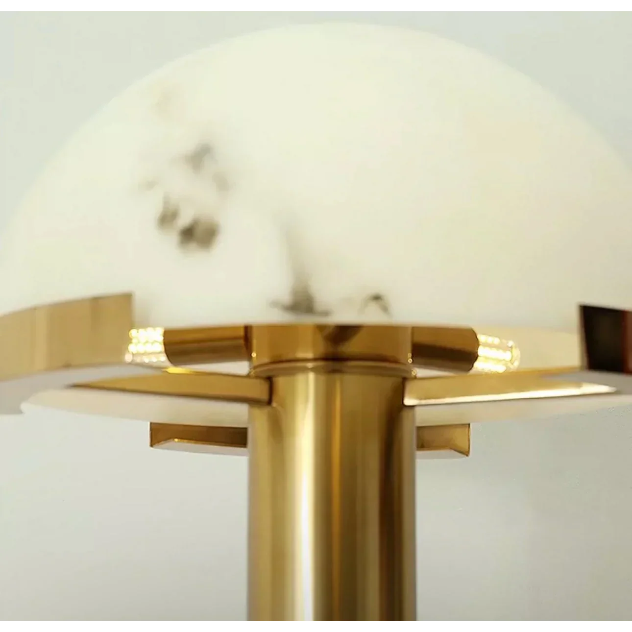 ALABASTER Brass TABLE LAMP | Design CL025MBZ