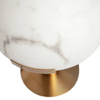 ALABASTER Brass TABLE LAMP | Design CL025MBZ