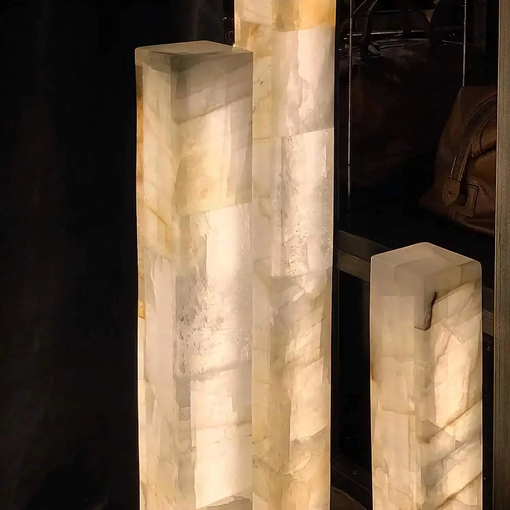 ALABASTER COLUMN FLOOR LAMPS | CLKY085 SERIES