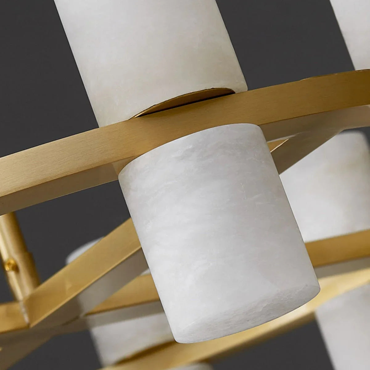 ALABASTER CYLINDER CHANDELIER | CLNH01440