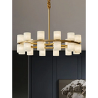 ALABASTER CYLINDER CHANDELIER | CLNH01440