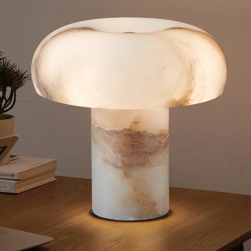ALABASTER DOME TABLE LAMP | CLKYU055