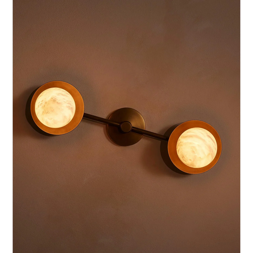 ALABASTER DOUBLE WALL SCONCE | CLXT203M