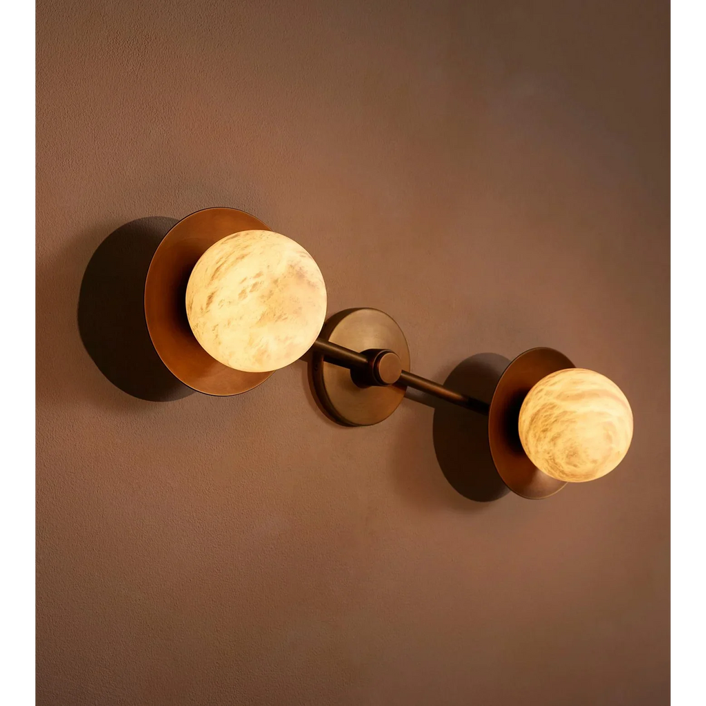 ALABASTER DOUBLE WALL SCONCE | CLXT203M