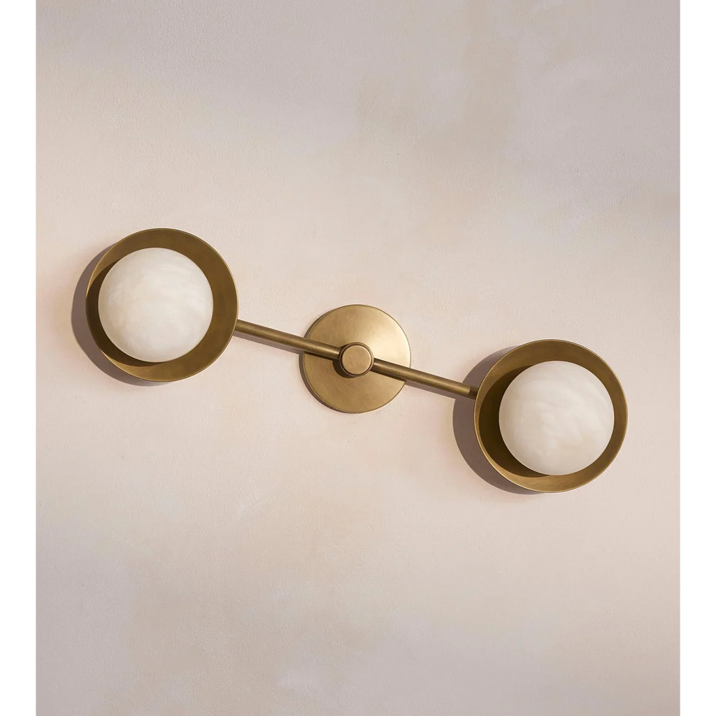ALABASTER DOUBLE WALL SCONCE | CLXT203M