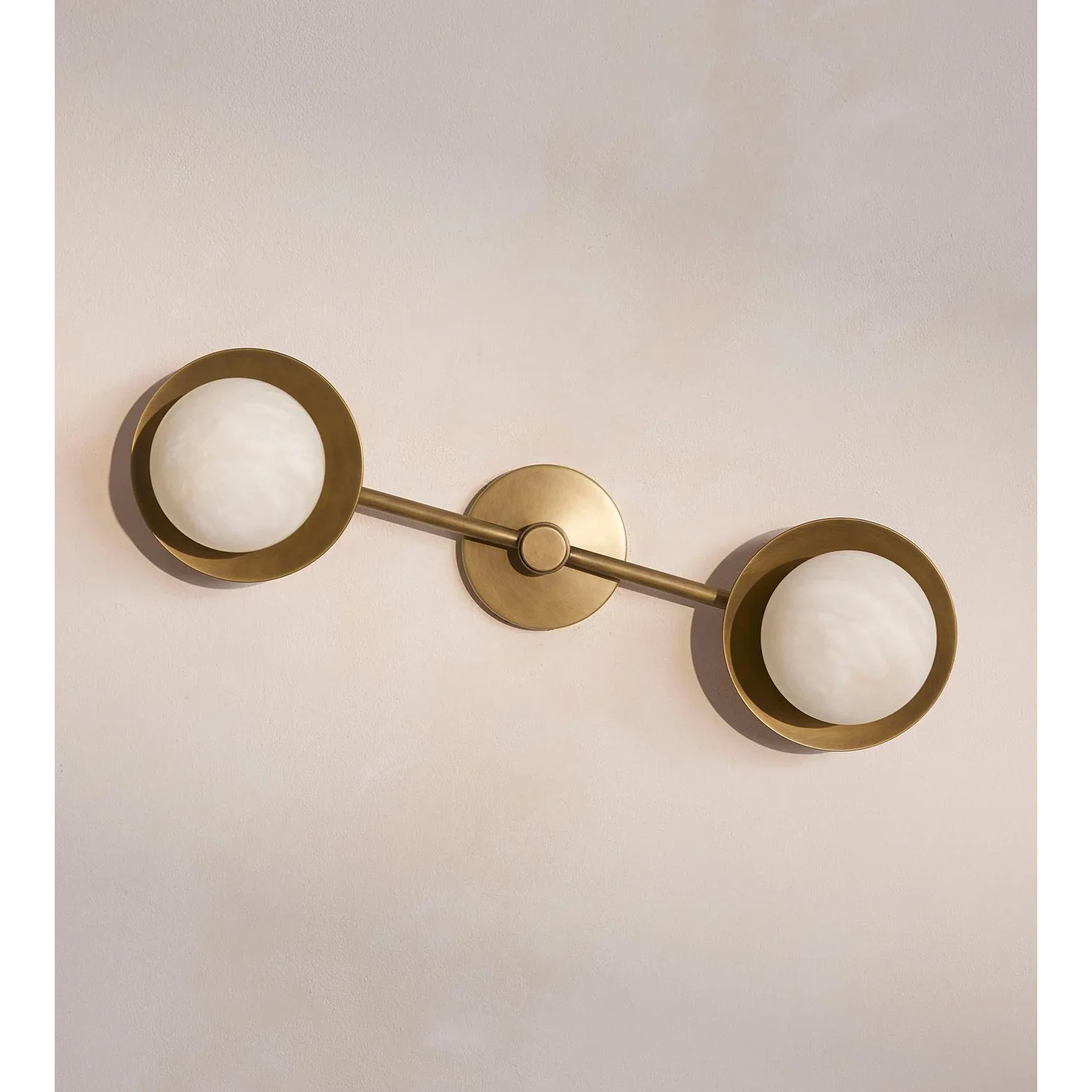 ALABASTER DOUBLE WALL SCONCE | CLXT203M