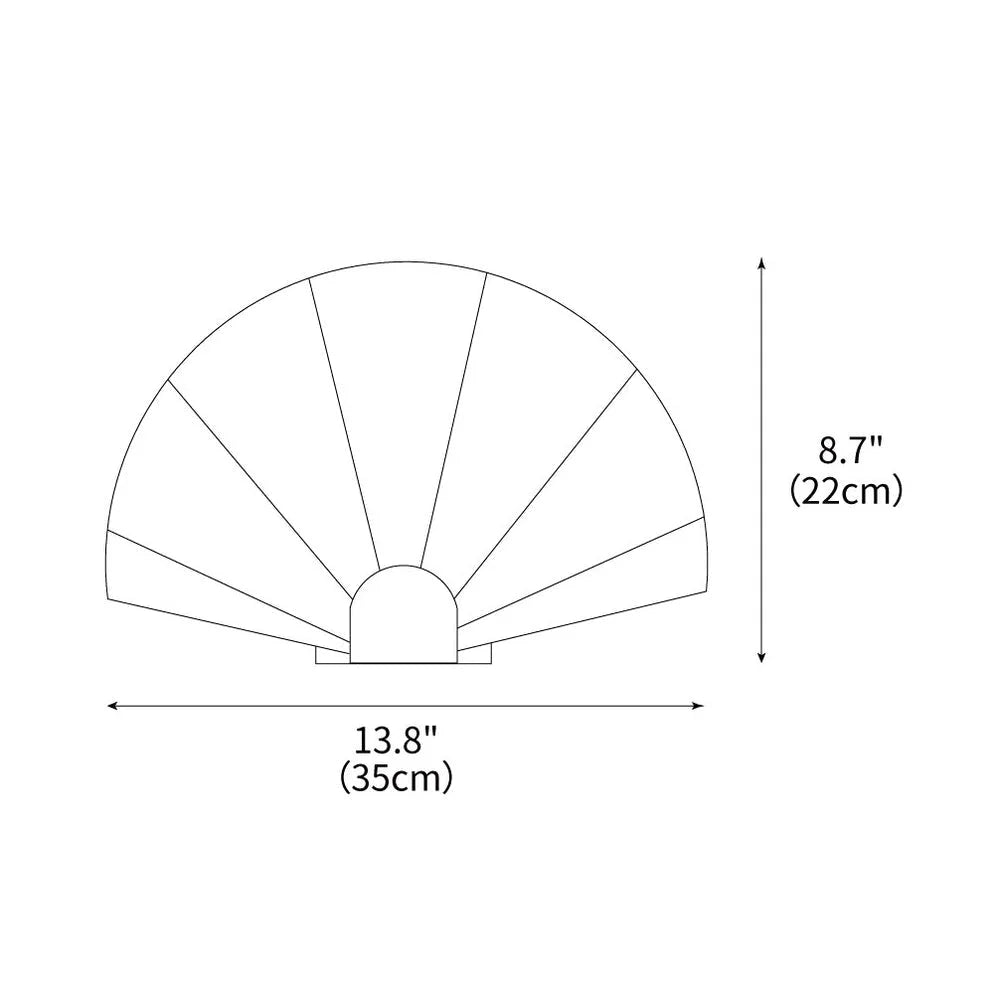 ALABASTER FAN WALL SCONCES | CLGST59