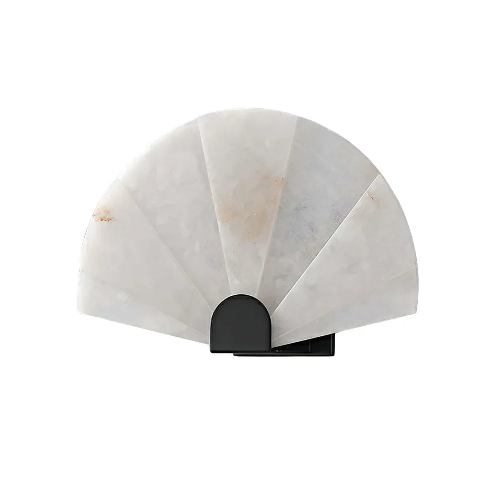 ALABASTER FAN WALL SCONCES | CLGST59