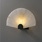 ALABASTER FAN WALL SCONCES | CLGST59