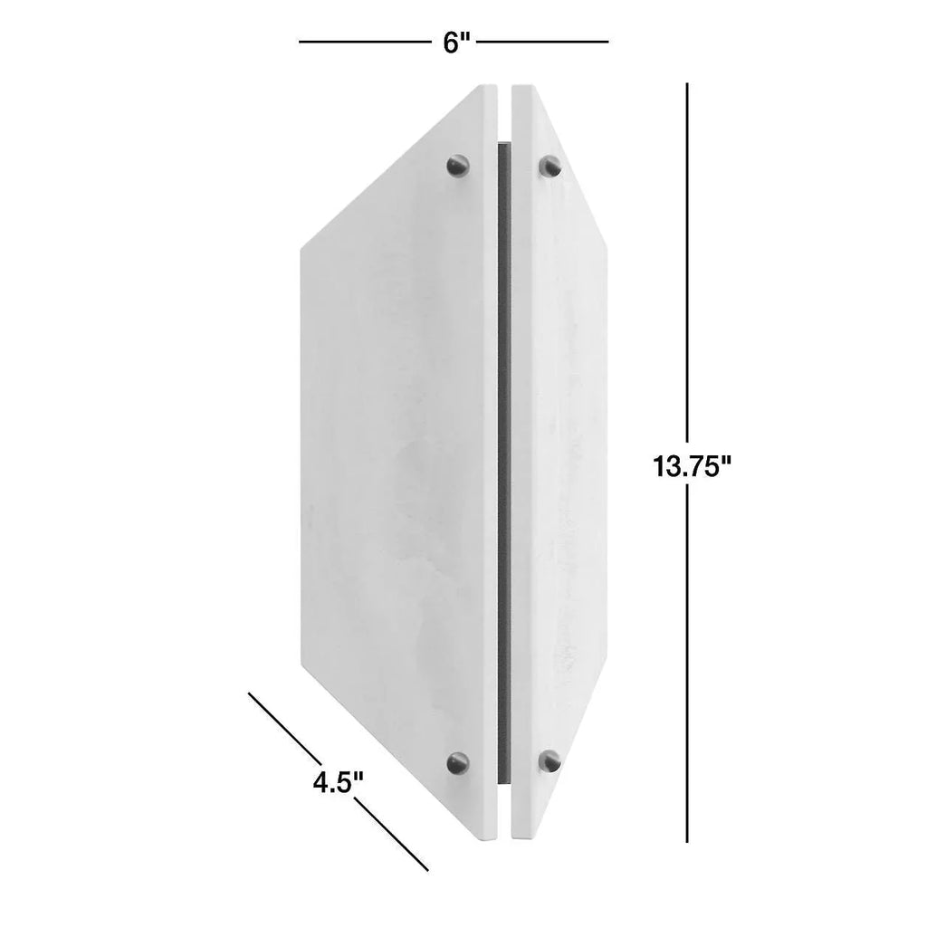 ALABASTER GEOMETRIC WALL LAMP ONYX | CLOPS25