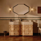 ALABASTER GLOBE WALL SCONCE | CLDFR0252