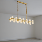 ALABASTER LINEAR CHANDELIER | CLNH01441