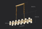 ALABASTER LINEAR CHANDELIER | CLNH01441