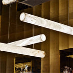 ALABASTER LINEAR PENDANT CHANDELIER | CLDS087