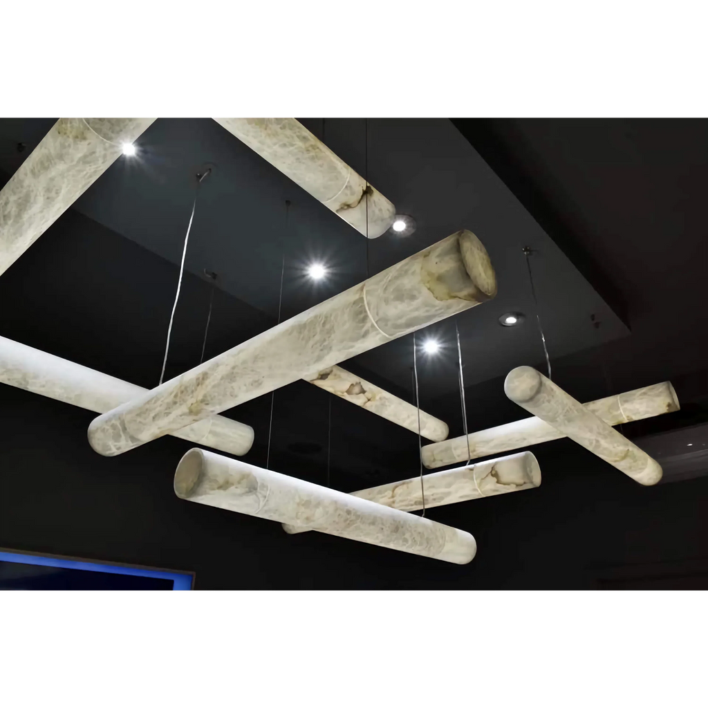 ALABASTER LINEAR PENDANT CHANDELIER | CLDS087
