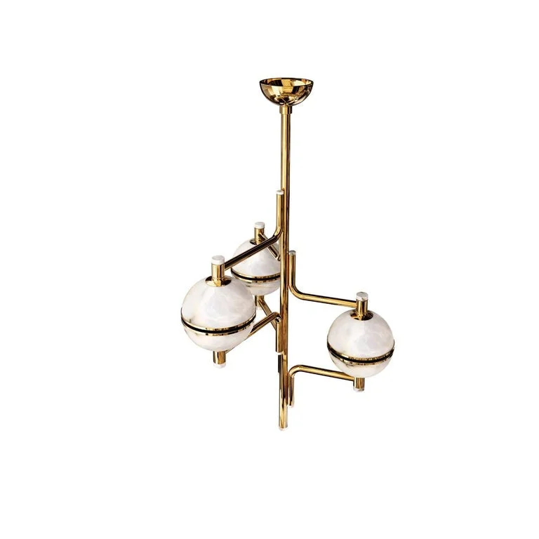 ALABASTER SUSPENSION CHANDELIER | CLJY0219