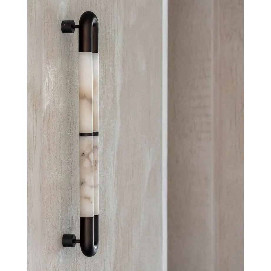ALABASTER TUBE WALL SCONCE | CLOSAS014
