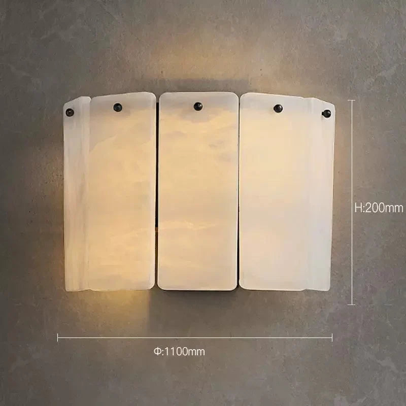 ALABASTER WALL SCONCES | CLVVC0203