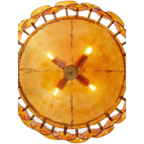 AMBER MURANO GLASS CHANDELIER | CLKOPS202