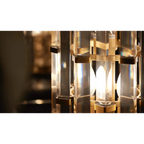 AMBER ROD FLOOR LAMP | CLTAPE045