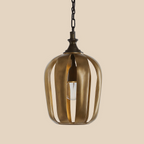 ANTIQUE GOLD CAGE PENDANT LIGHT| CLCZZ0I