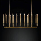 ARCHITECTURAL CANDLE-STYLE CHANDELIER | CLFRH0510